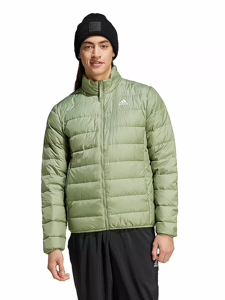 ADIDAS Herren Daunenjacke Essentials Light olive
